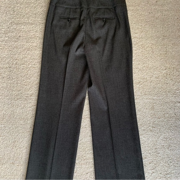 Jones NY Collection Stretch Wide Leg Trousers ~ Size 8 ~ Charcoal ~Career Attire - Picture 2 of 16